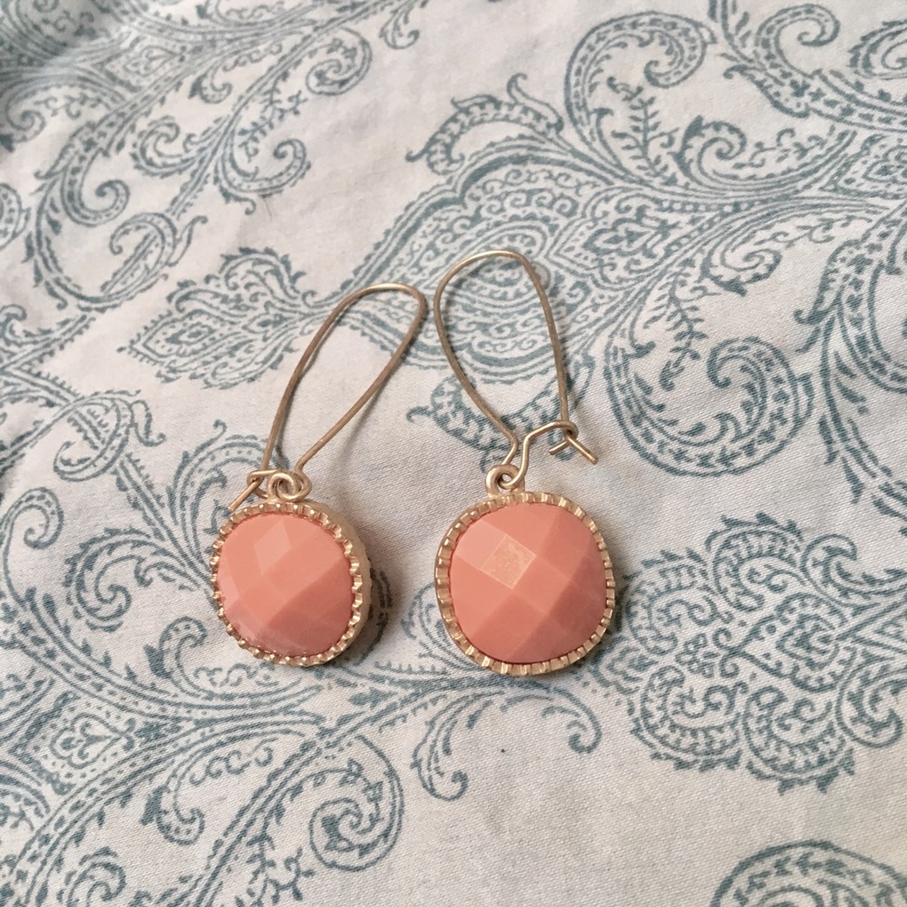 LC Lauren Conrad gold drop earrings